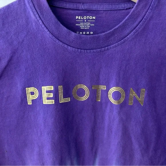 Peloton x Ally Love "Sundays With Love" Long-Sleeve Crew Neck Shirt, Size Small - Picture 5 of 10